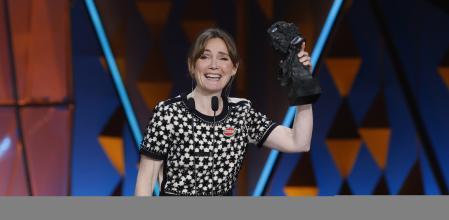 La actriz Nagore Aranburu gana el Goya a mejor actriz de reparto por su trabajo en ´Los domingos´c