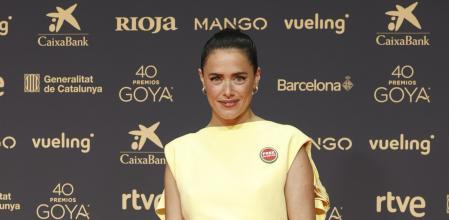 Patricia López Arnaiz posa en la alfombra roja de los Premios Goya en Barcelona, 2026