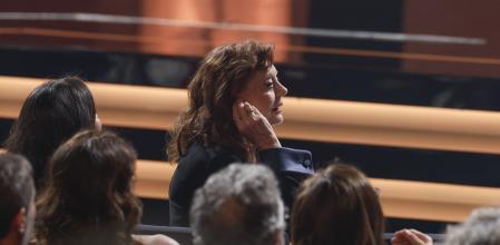 La actriz estadounidense Susan Sarandon, Goya Internacional, durante la ceremonia de entrega de los Premios Goya 
