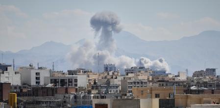 Bombardeos sobre Teherán, este domingo