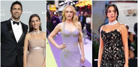 El matrimonio Verdasco Boyer, Lindsay Lohan y Georgina Rodríguez