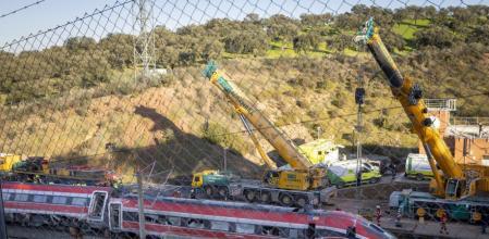 El tren Iryo que descarriló y arrolló al AVE el 18 de enero y que dejó un balance de 46 muertos