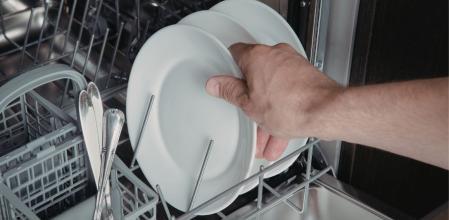 Lavavajillas sobre encimera