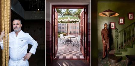 El chef Ángel León y el diseñdor Thebe Magugu colaboran con el hotel