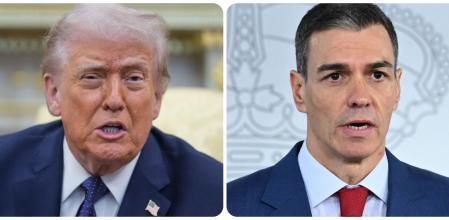 Donald Trump y Pedro Sánchez