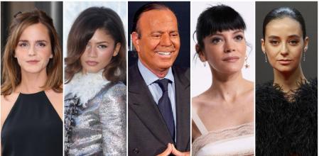 Emma Watson, Zendaya, Julio Iglesias, Lily Allen y Victoria Federica