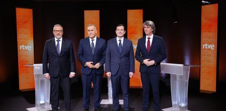 Imagen del primer debate electoral en CyL en 2026