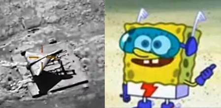 Dos de las imágenes que forman parte del vídeo compartido.