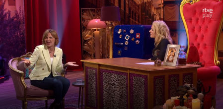 La periodista repasó en el programa de La 2 algunas experiencias de sus primeros años en televisión.&nbsp;