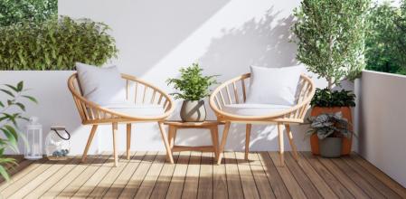 Muebles de exterior para terrazas