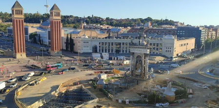 El mirador 360º de las obras de los FGC