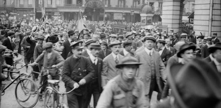Voluntarios en el frente de la Gran Guerra
