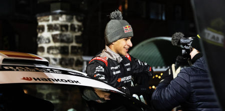 Gil Membrado debuta en el Mundial de rallies WRC, en Suecia, con 18 años