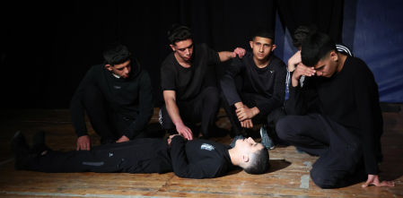 Un día de teatro... en Cisjordania