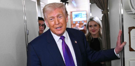 Trump califica de triste el arresto de Andrés, pero aprovecha para proclamar: “estoy exonerado”