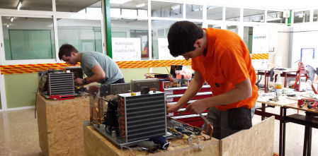 Estudiantes de FP se manifiestan en Madrid para exigir prácticas garantizadas