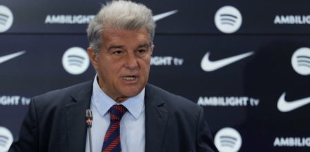 Laporta, FC Barcelona president: “We have done well, there is a campaign against us”