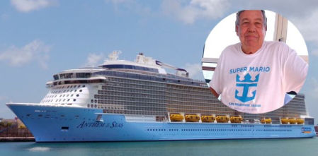 Ha viscut els últims 25 anys en un creuer i ara relata el seu calvari en tornar a terra ferma: “No puc caminar en línia recta”