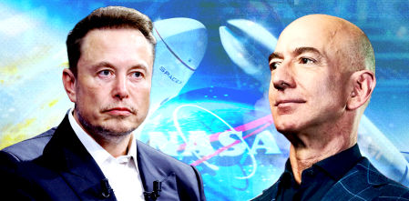 Jeff Bezos contra Elon Musk: la NASA debate cuál será su aliado para vencer a China en una nueva carrera espacial cada vez más complicada para Donald Trump