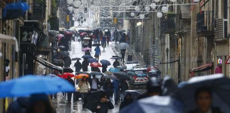 Catalunya registra el invierno más lluvioso de los últimos 30 años