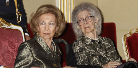 La reina Sofía suspende dos actos en Canarias por el agravamiento de su hermana Irene