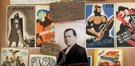 Postales desde la batalla del Ebro llegan al archivo de la Universidad de Alicante