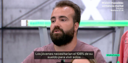 Javier Muñoz, joven preocupado por la vivienda: “Los caseros ponen unos precios inasumibles para los jóvenes, a no ser que tengan ayuda de sus padres”