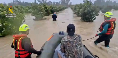 Casi 3.000 incidencias por el temporal en Andalucía, desalojos en Jerez y embalses al 60% de su capacidad
