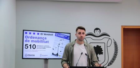 El Vendrell multa a medio millar de usuarios de patinetes en un año