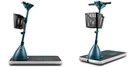 El patinete eléctrico anticaídas: su gran plataforma ofrece más estabilidad y suavidad de marcha