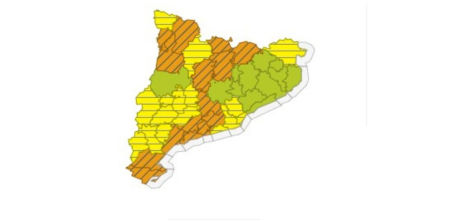 Catalunya reactiva la alerta por fuertes vientos entre esta noche y el viernes