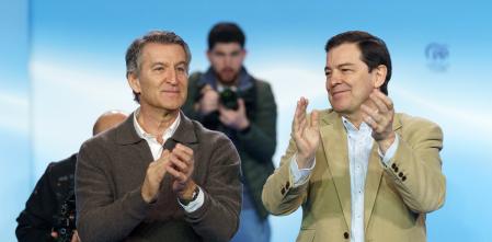 El PP se lanza a por Castilla y León repartiendo ataques a PSOE y Vox