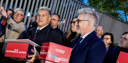 Laporta pasa al ataque contra Font: “Denota una falta de conocimiento de lo que es el Barça”