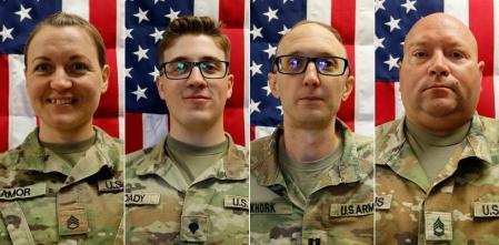 Quién son los cuatro soldados americanos muertos en el ataque de drones de Irán