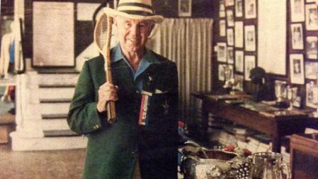 Jimmy van Alen, inventor del tie-break, en el Hall of Fame