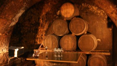 Bodega subterránea en Laguardia