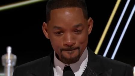 Will Smith, durante su discurso en los Oscar 2022