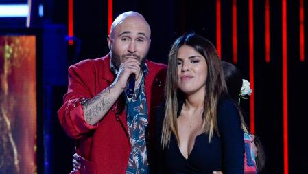 Francisco Rivera Pantoja and Chabelita on tv show 