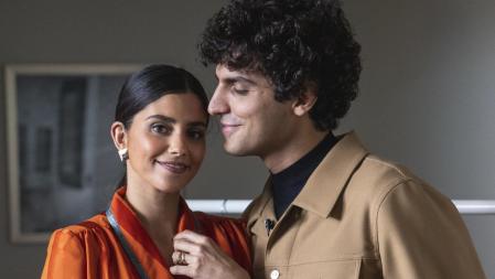 Maria de Jaime and Tomas Paramo during a portrait in Madrid on Friday 10 December 2021