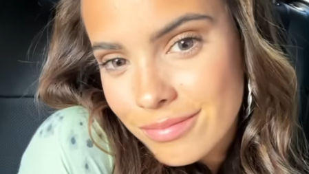 Gloria Camila siempre ha sentido preferencia por los ojos claros.