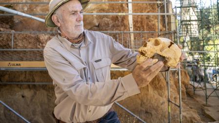Eudald Carbonell, arqueólogo, paleontólogo y geólogo.