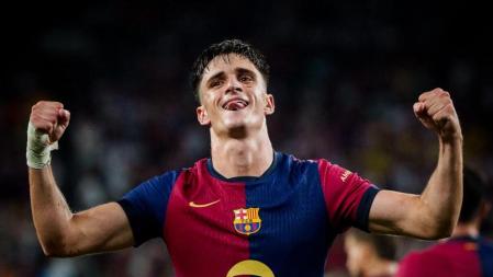 El futbolista celebró el doblete contra el Real Madrid en el clásico de Nueva York