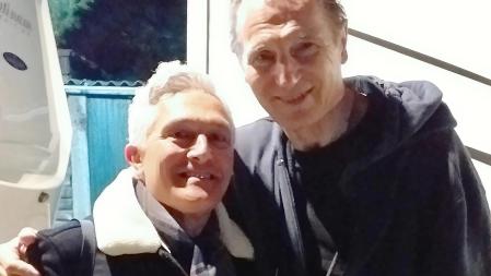 Josep, con Liam Neeson-&nbsp;
