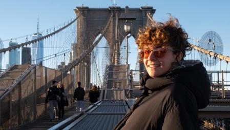 Nueva York ha sido un destino que ha marcado a la actriz Elena Gallardo