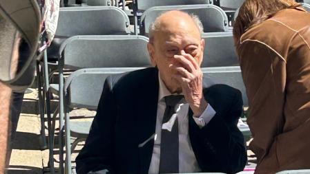 Jordi Pujol, en el acto de la firma del Pacte Nacional per la Llengua