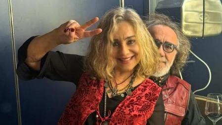Teo y María, en un camerino antes de salir al escenario&nbsp;