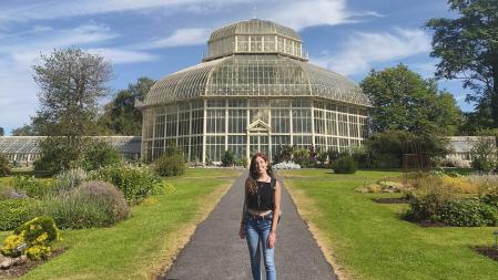 Tania Ferrer, española en Dublín