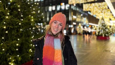 Andrea Herranz, profesora en Finlandia (cedida)