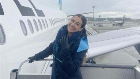 Saray Palomo, azafata