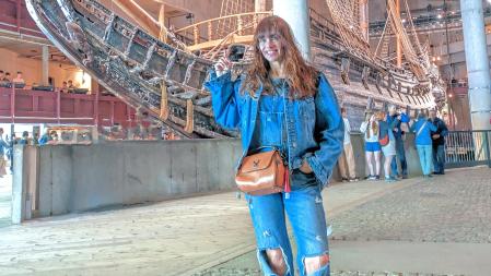 Beatriz Rico, en Estocolmo